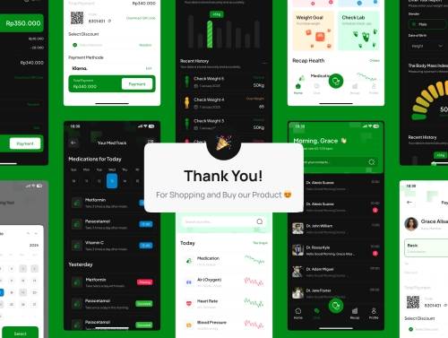 'Hopeheal - Health Care Mobile App'