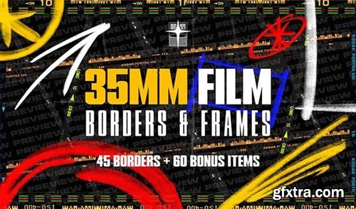 35mm Film Borders & Frames