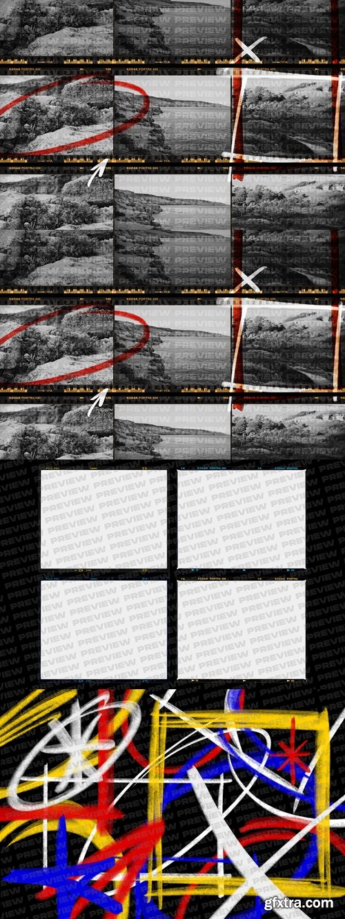 35mm Film Borders & Frames