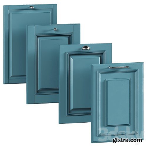 3dsky Pro - Kitchen facades in a classic style