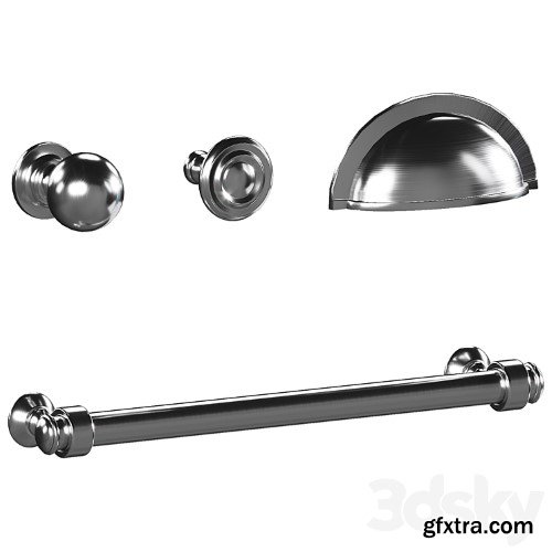 3dsky Pro - Kitchen facades in a classic style