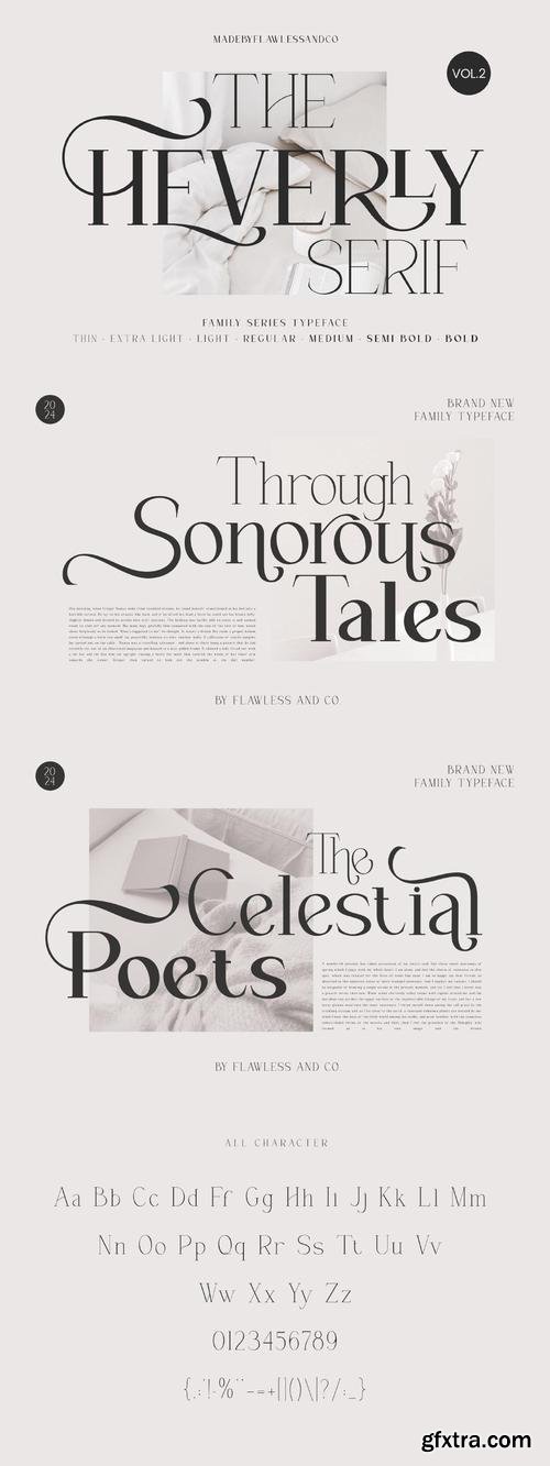 The Heverly Family Serif