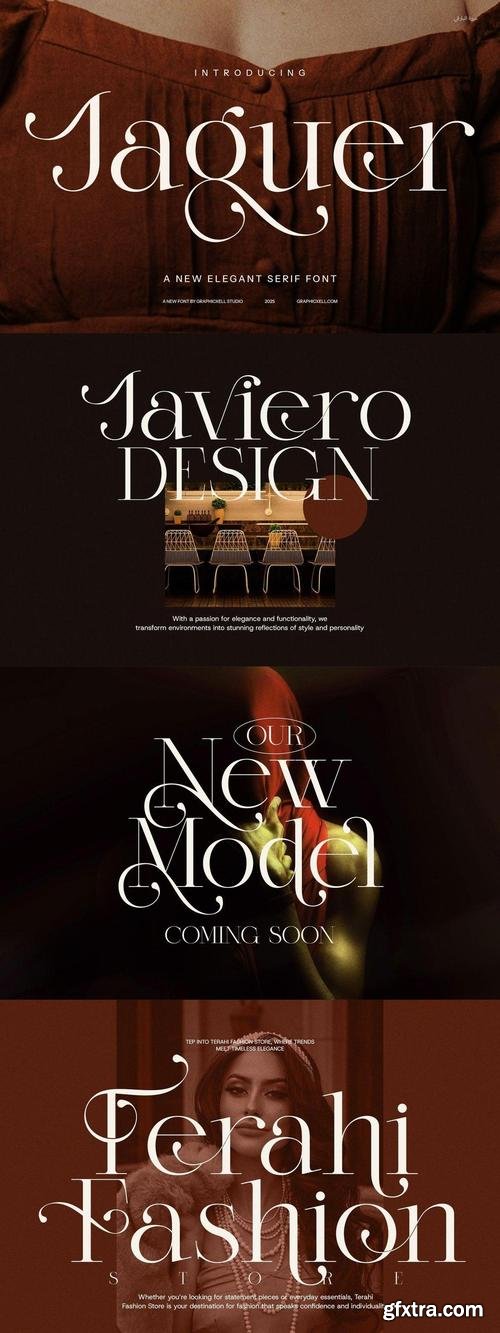 Jaguer Stylish Serif Font