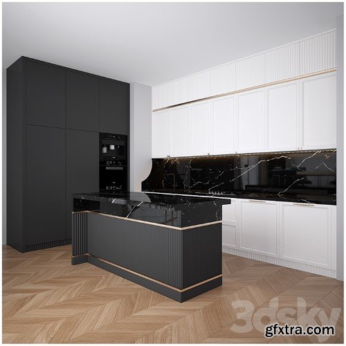 3dsky Pro - Modern Kitchen 06