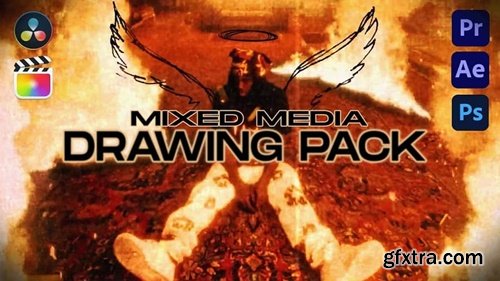 CreativeFlow - Mixed Media Drawing Pack