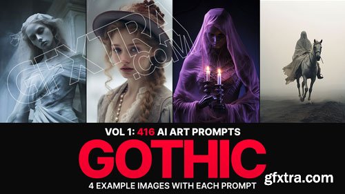 416 Midjourney Prompts for Gothic