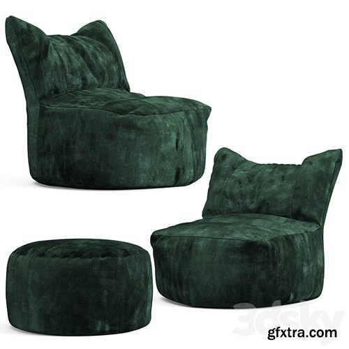 3dsky Pro - Cierre imbottiti bubba bean bag chair