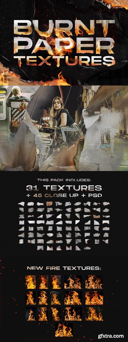 CM - Torn and burned paper textures 6129557