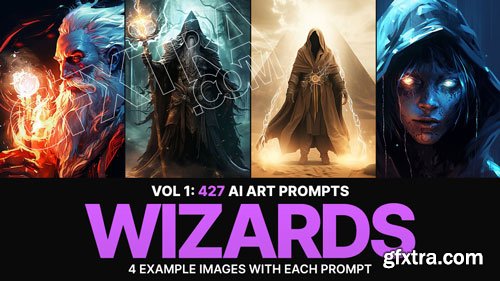 427 Midjourney Prompts for Wizards