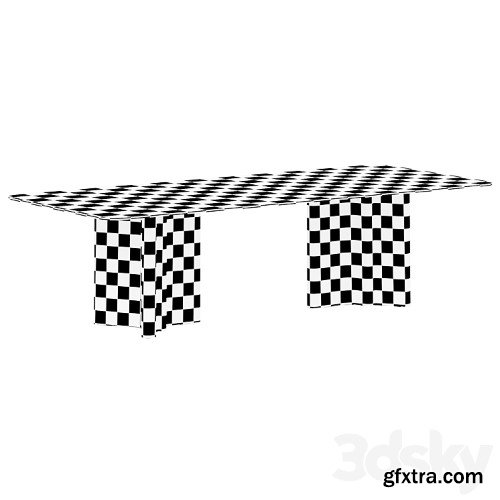 3dsky Pro - Lou dining by Minotti