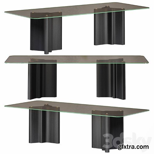 3dsky Pro - Lou dining by Minotti