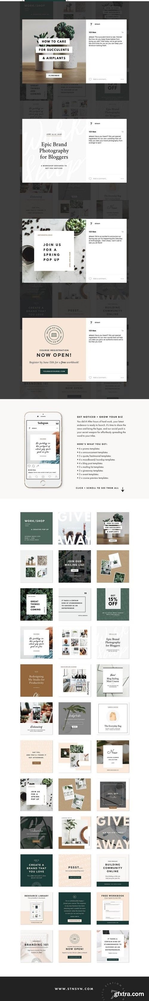 CM - Ladypreneur Social Bundle 1511893