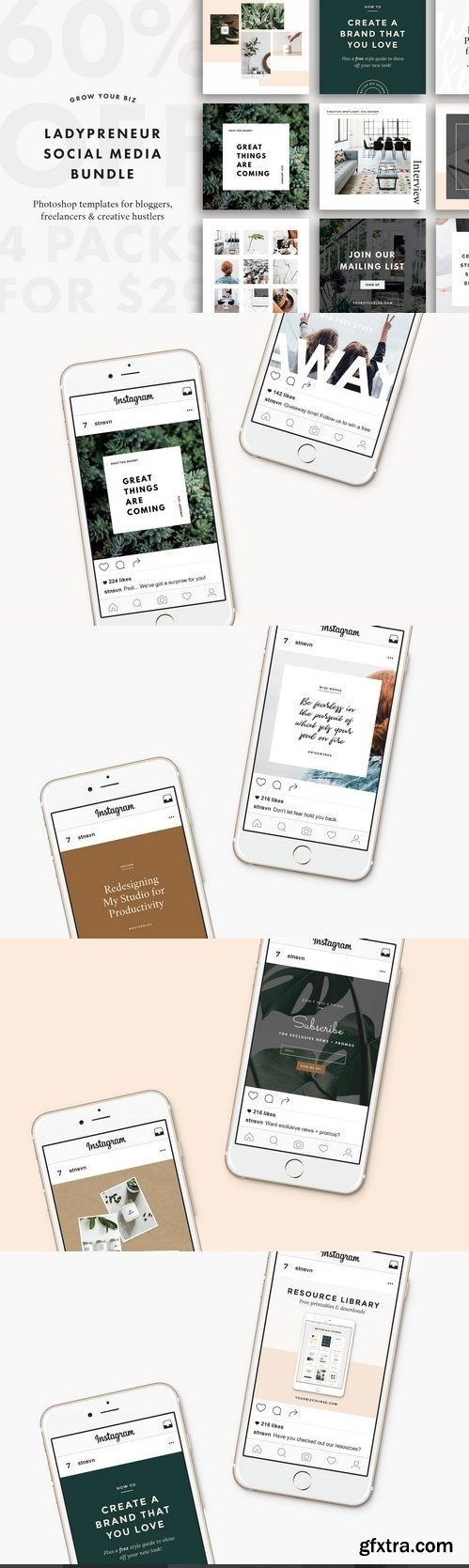 CM - Ladypreneur Social Bundle 1511893