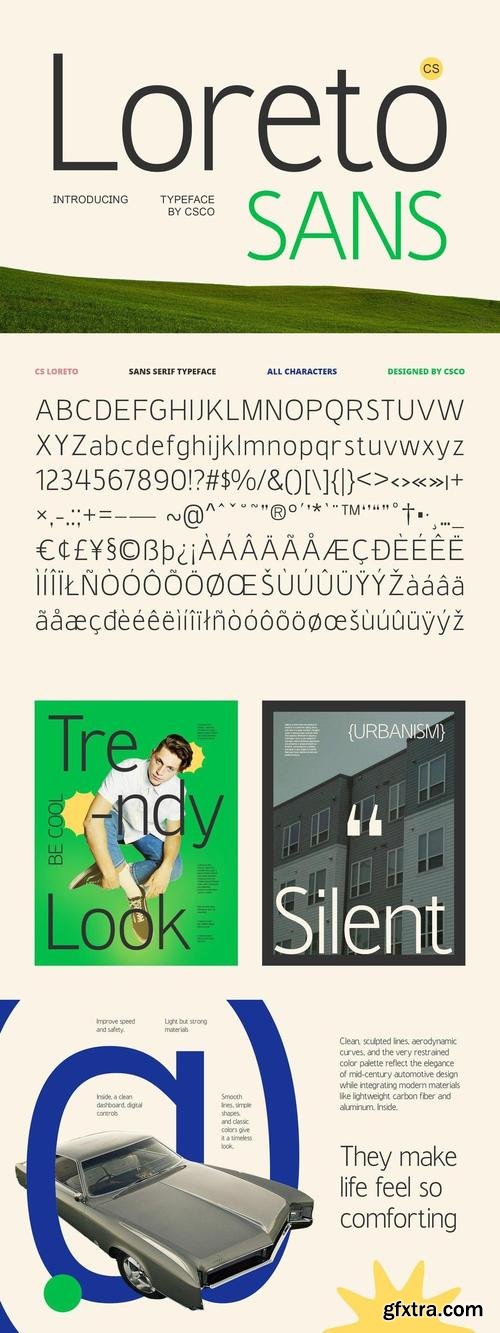 Loreto - Contemporary Font