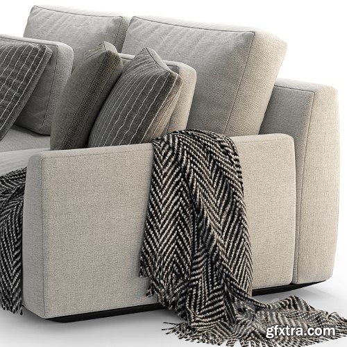 3dsky Pro - Corner sofa Casamania & Horm ELLINGTON