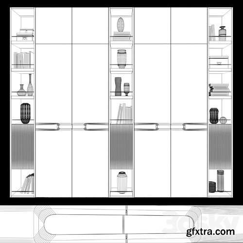 3dsky Pro - Contemporary wardrobe 08