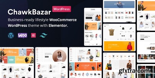 Themeforest - ChawkBazar v2.6.6 - Elementor Lifestyle and Fashion Ecommerce Theme 32080643