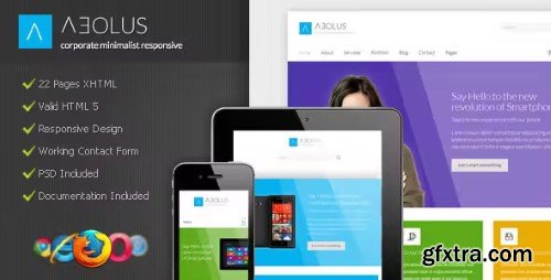 Themeforest - Aeolus - Corporate Minimalist Responsive 3593146 v1.0
