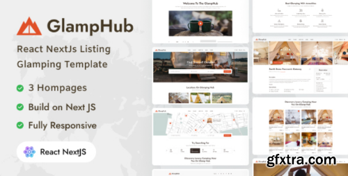 Themeforest - GlampHub - React NextJs Listing Glamping Template 50583991 v1.0