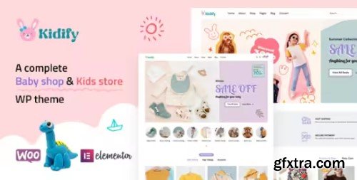 Themeforest - Kidify - Baby & Kids store eCommerce Woocommerce Theme 50053760 v1.2.0