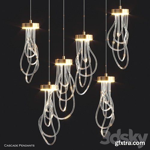 3dsky Pro - Cascade Pendants by Morghen Studio