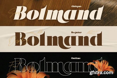 CreativeMarket - Bolmand Signature Font