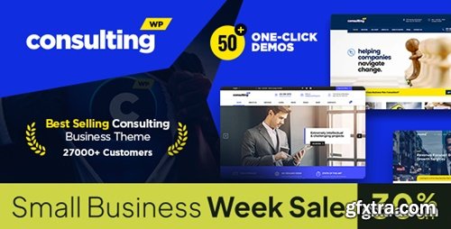 Themeforest - Consulting v6.6.6 - Business, Finance WordPress Theme 14740561 - nulled