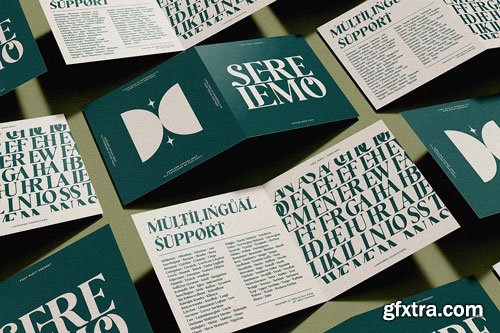 CreativeMarket - Serelemo - Vintage Serif Font