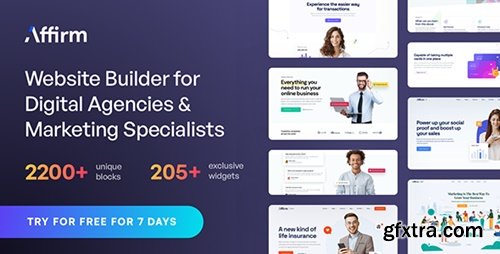 Themeforest - Affirm v4.0.5 - Marketing &amp; Digital Agency WordPress Theme 36348730 - nulled