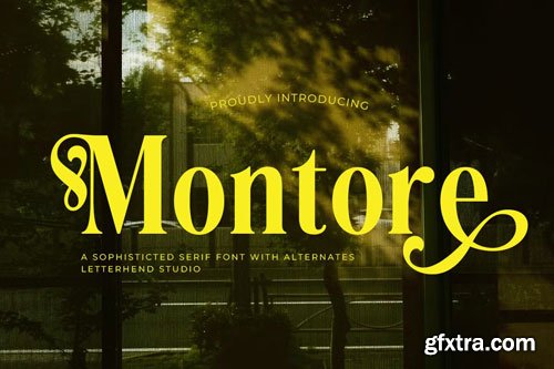 CreativeMarket - Montore Sophisticated Serif