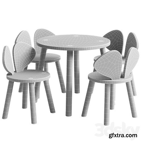 3dsky Pro - Oak chair