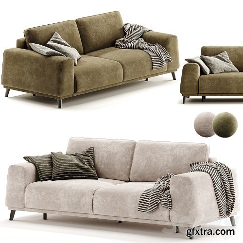 Kave Home - Martina, 4 seater sofa