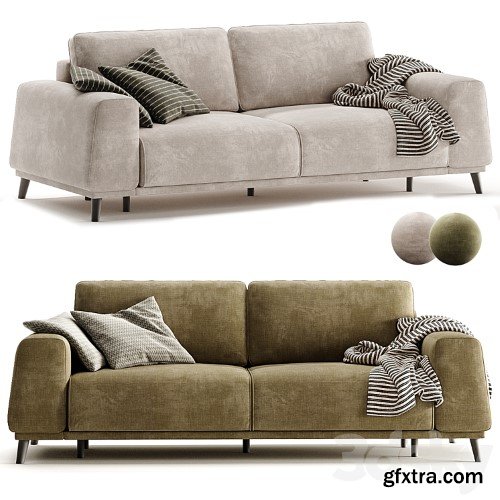 Kave Home - Martina, 4 seater sofa