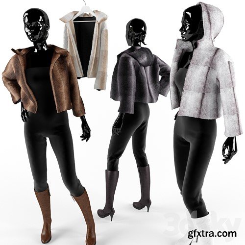 3dsky Pro - fur coats
