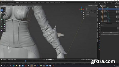 Gumroad - FlyCat - Game Ready Character Modeling - Full process