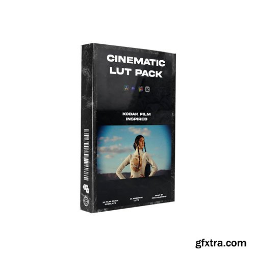 VincentColorFilm - CINEMATIC - LUT Pack - Kodak Film Inspired