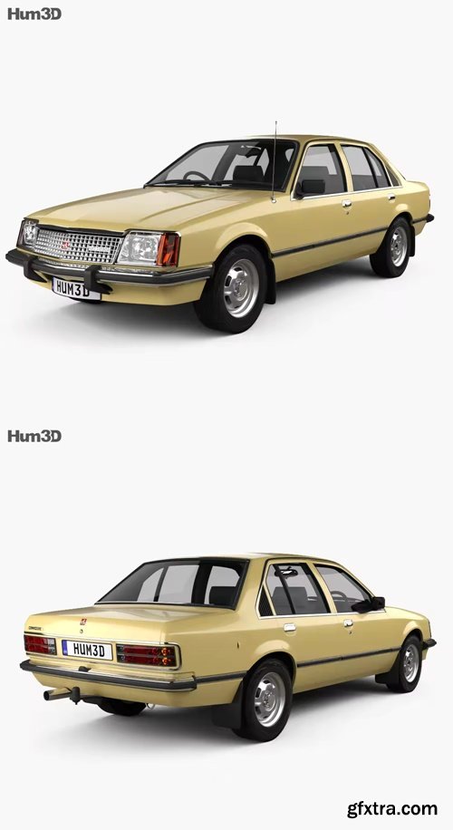 Holden Commodore 1980 3D Model