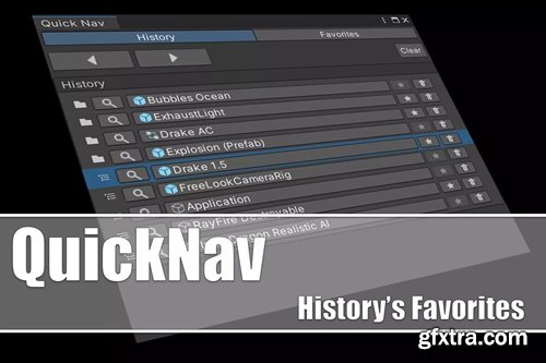 Unity Assetstore - QuickNav - History\'s Favorites v1.5.0