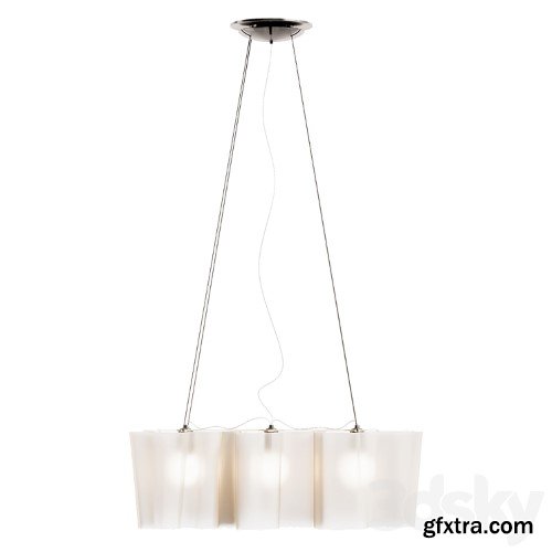 3dsky Pro - Michele De Lucchi for Artemide Logico 3 in Linea Pendellampa