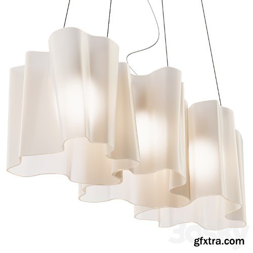 3dsky Pro - Michele De Lucchi for Artemide Logico 3 in Linea Pendellampa