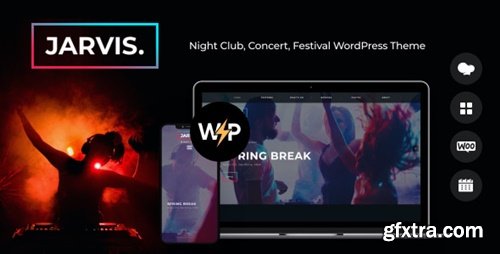 Themeforest - Jarvis - Night Club, Concert, Festival WordPress Theme 14397077 v1.8.12
