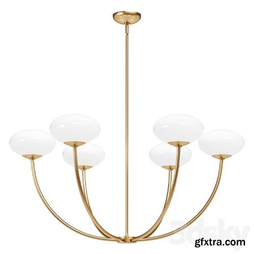 3dsky Pro - Talia 6 Light Round Chandelier 3dsky Pro - Talia 6 Light Round Chandelier