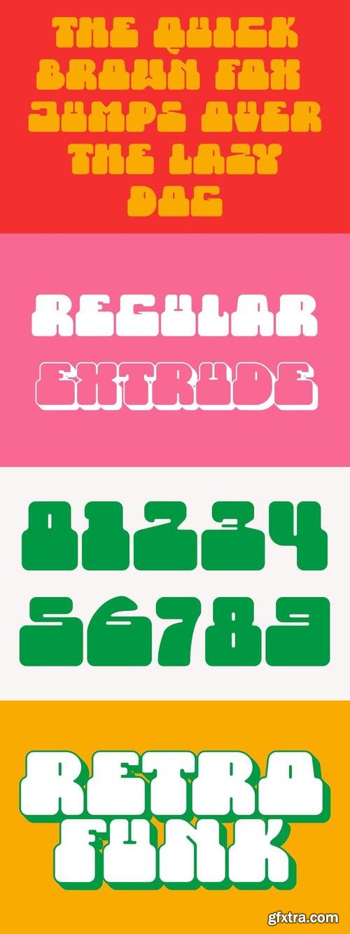 WS Retro Funk Font