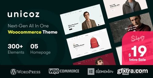 Themeforest - Unicoz - Elementor WooCommerce Theme 36944694 v1.0.6