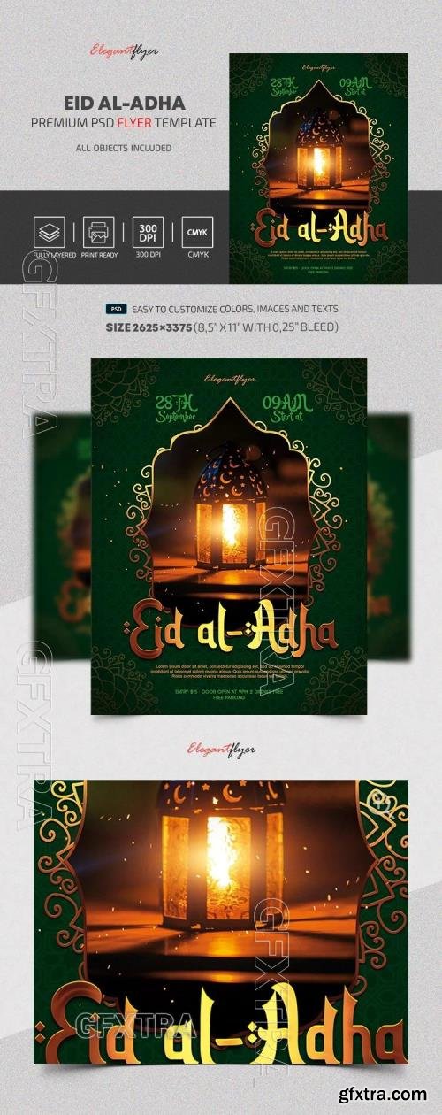 Eid Al-Adha Flyer - Premium Flyer template (PSD)
