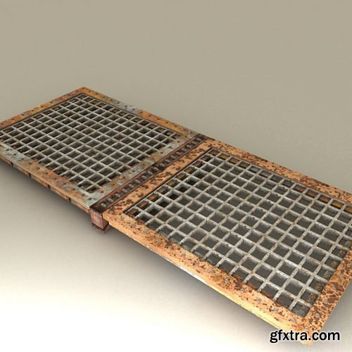 TurboSquid - Metal Bridge