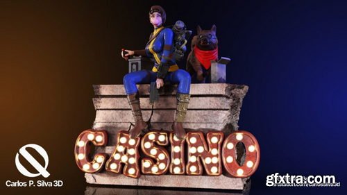 Fallout Girl - 3D Model