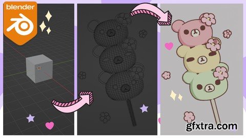 Udemy - Design a Japanese mochi in Blender