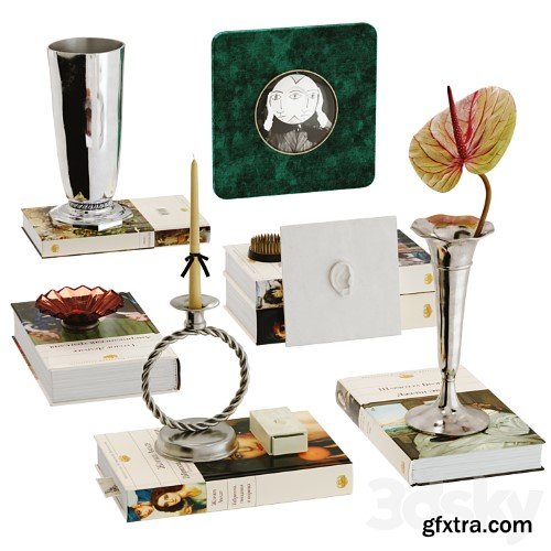 3dsky Pro - Decorative vintage set