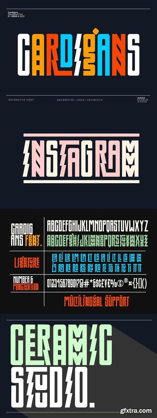 Cardigans Font